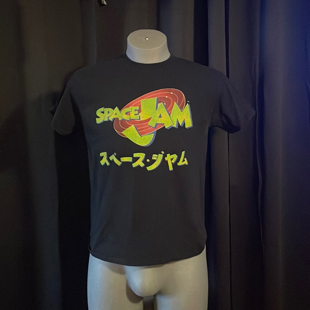 Space jams T-shirt men’s size medium black